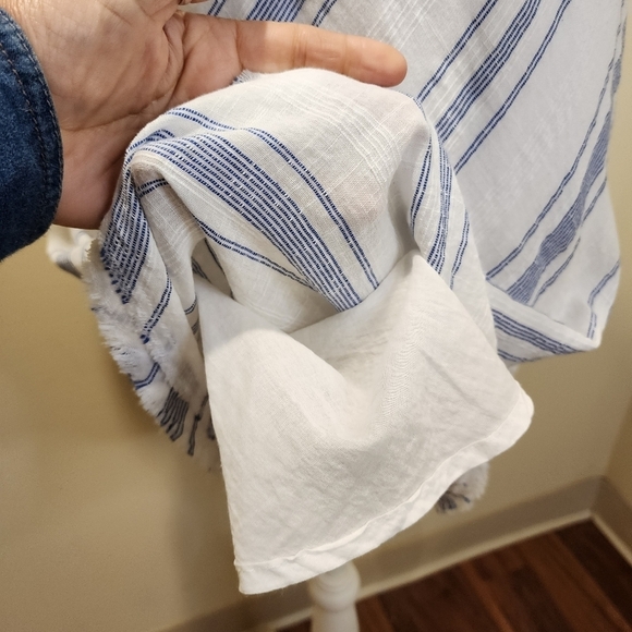 Kalypso 7 stripes casual cotton short dress size S - Picture 6 of 10